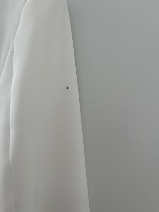 Damski biały garnitur marynarka ze spodniami Colori