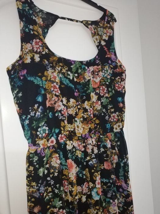 Vestido comprido florido