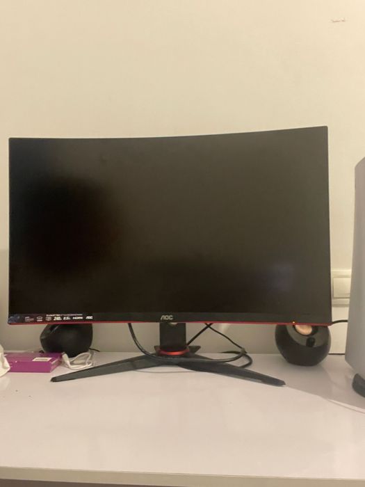Selling AOC 27" C27G2ZE Curved Monitor, 240Hz64284545624706121