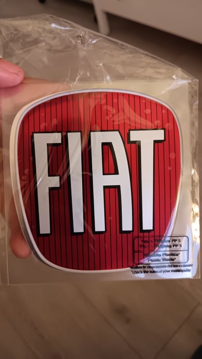 2x Emblemas FIAT Adesivo Automóvel