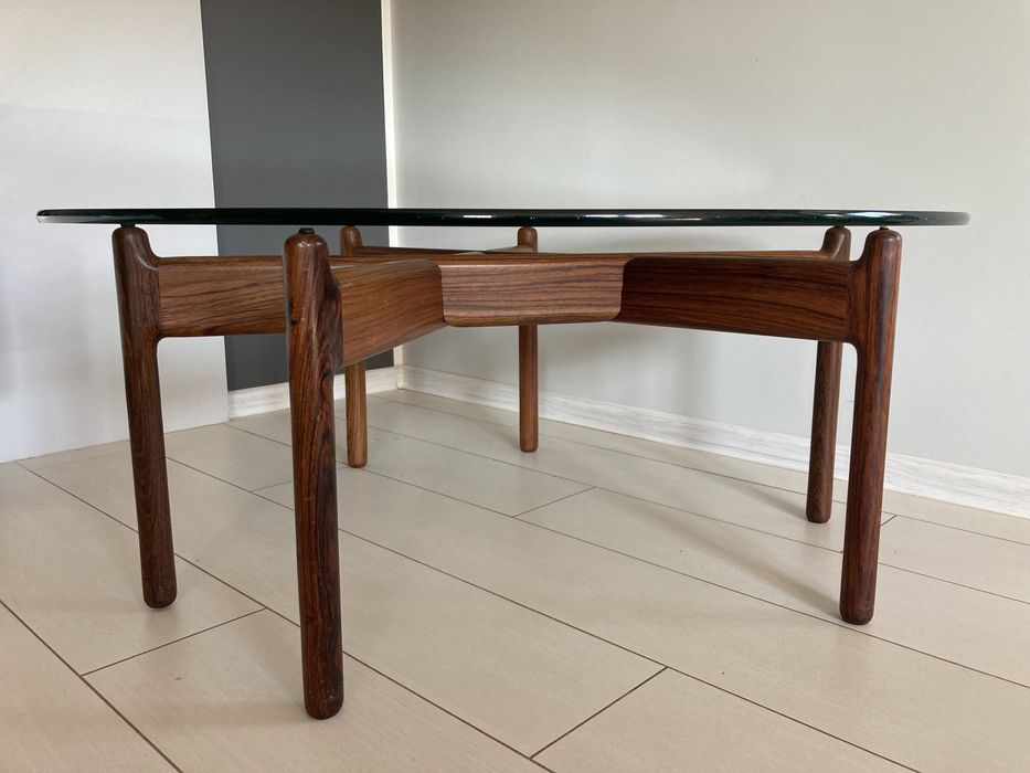 Duński stolik kawowy Projekt: Grete Jalk 1958r