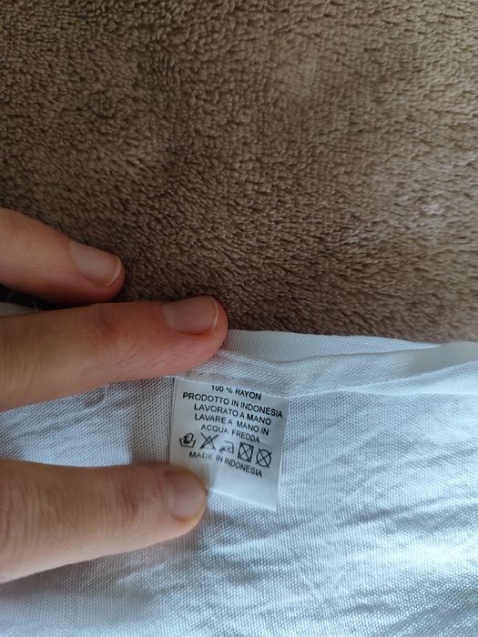 Nowe pareo chusta plażowa z frędzlami z Majorki - z wadą fabryczną