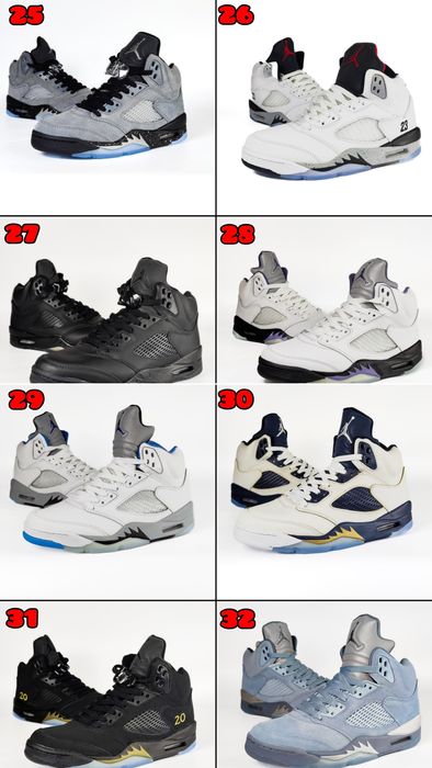 БЕЗ ПЕРЕДПЛАТИ‼️Кросівки Nike Air Jordan 5, Джордан 5 / 36-46, ПРЕМІУМ