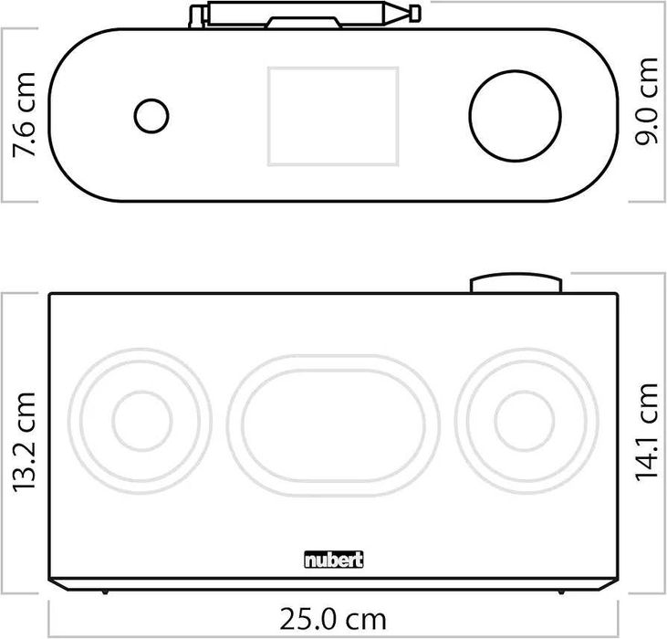 Używany głośnik Nubert nuGo! ONE DAB Radio & Bluetooth