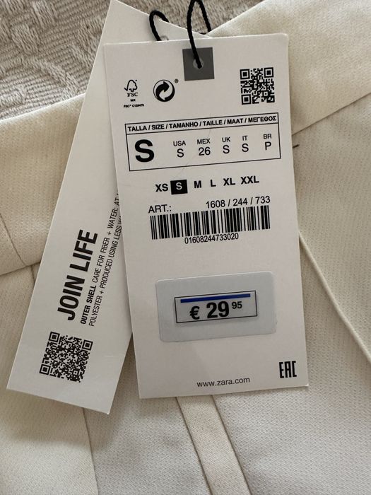 Класичні штани, Zara, S