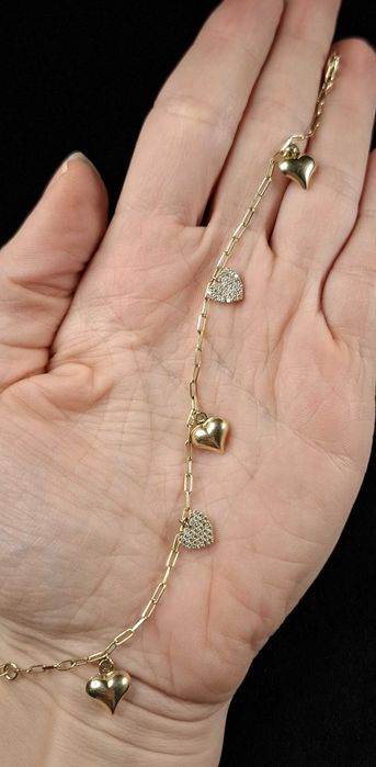 bransoletka złota próba 585