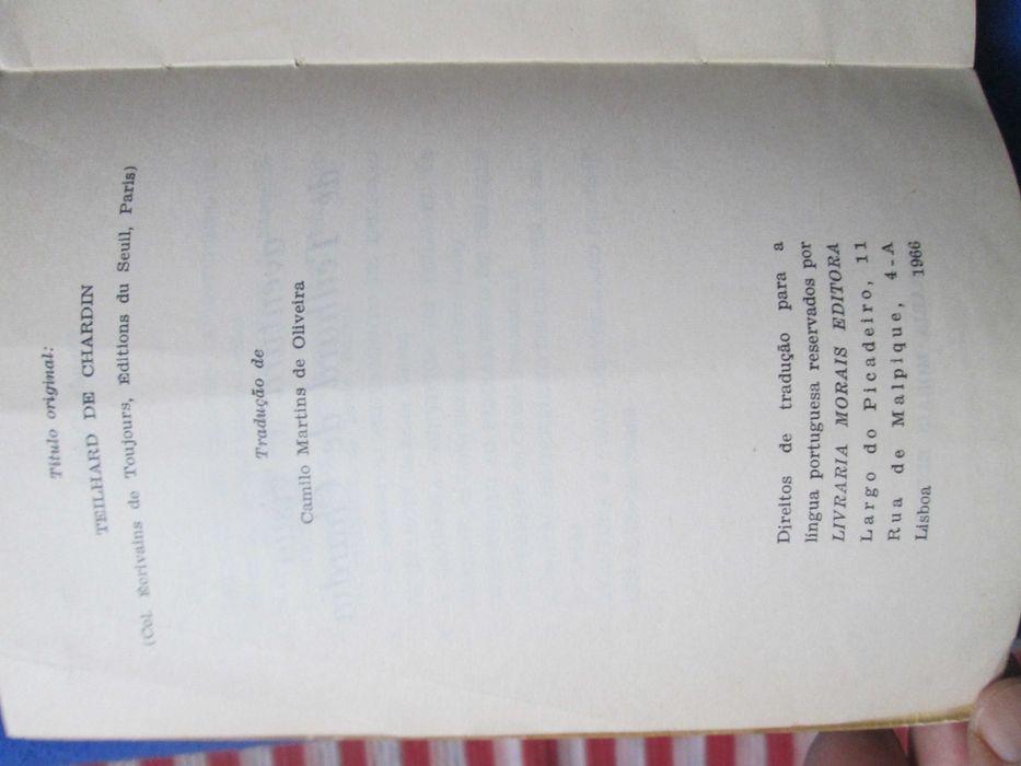 Aventura e Visão de Teilhard de Chardin, de Claude Cuénot