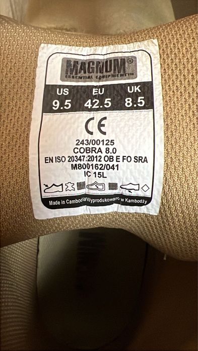 Тактичні берці Magnum