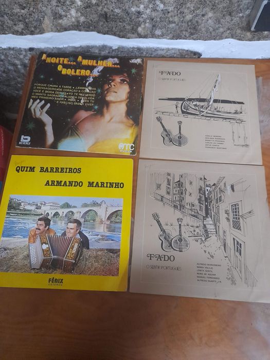 Discos de vinil cada