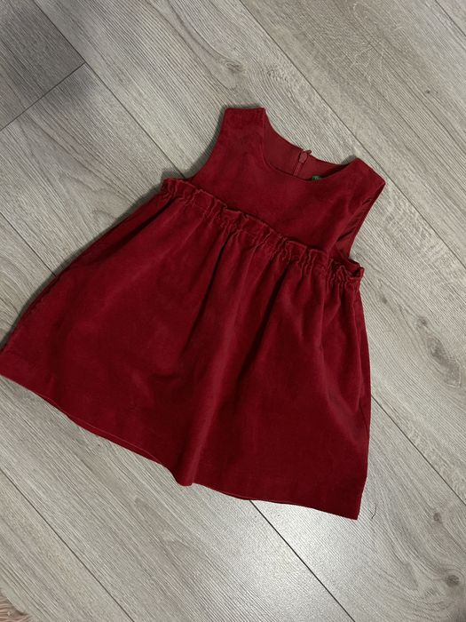 Червона сукня 74-80 розмір