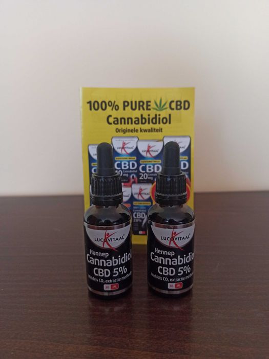 Olej konopny CBD Lucovitaal 5% 30 ml
