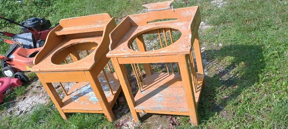 Stare umywalki 2 sztuki