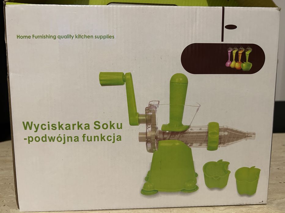 Wyciskarka soku ręczna