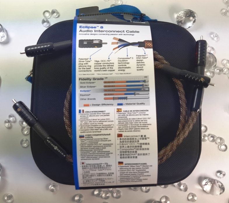 Wireworld ECLIPSE 8 interkonekt 2RCA-2RCA 0,5m