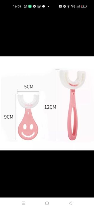 Escova dentes 360° bebe