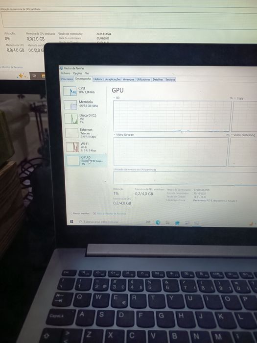 Portátil Lenovo IdeaPap 330 | i5 8ª Geração | 8GB RAM | 240GB SSD