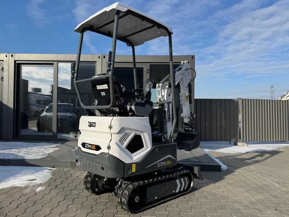 XTM X10s Pro Mini Koparka 1000kg 2025, Leasing, Chłodnica oleju