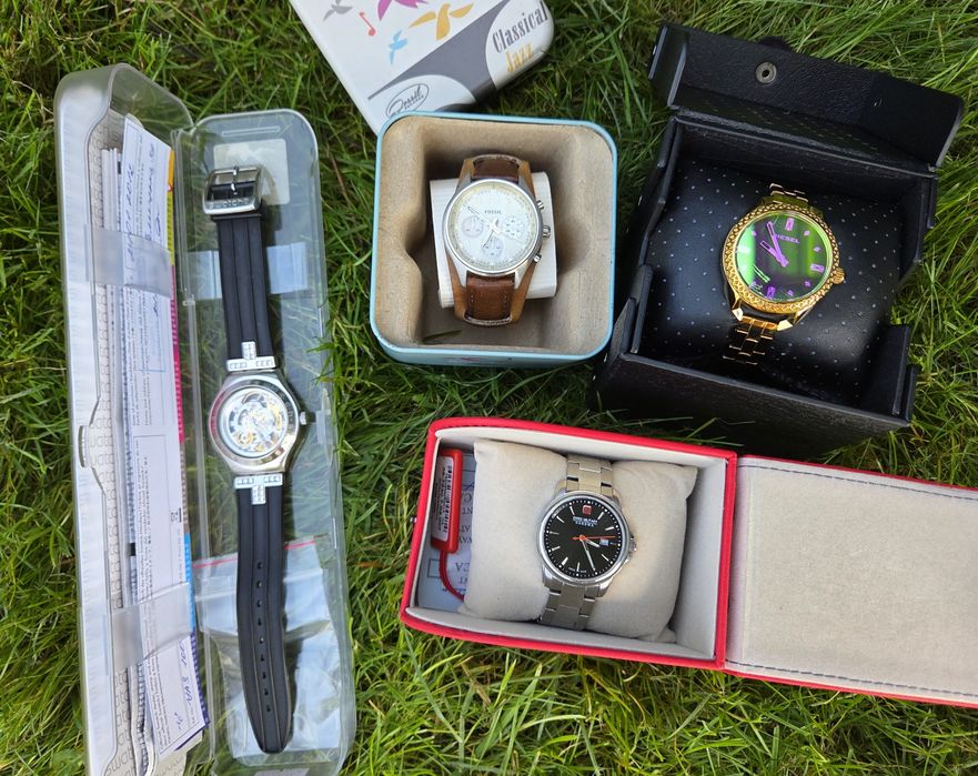 Годинник жіночий Унісекс 5 Bar Diesel Swatch Fossil Hanowa Швейцарія