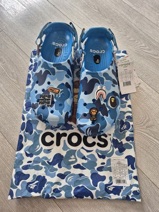 Crocs x Bape 43-44