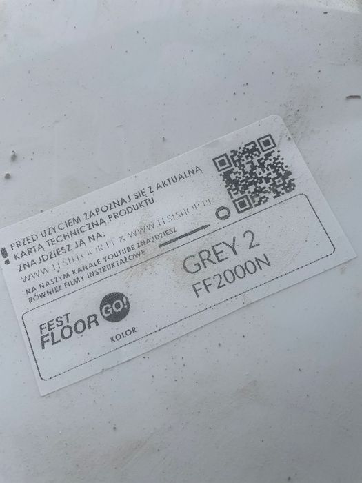 Mikrocement Festfloor 15kg szary grey 2