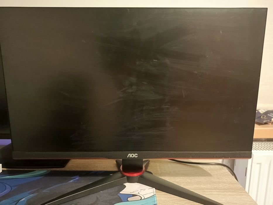 Sprzedam komputer stacjonarny + monitor AOC 165 Hz (uszkodzony)