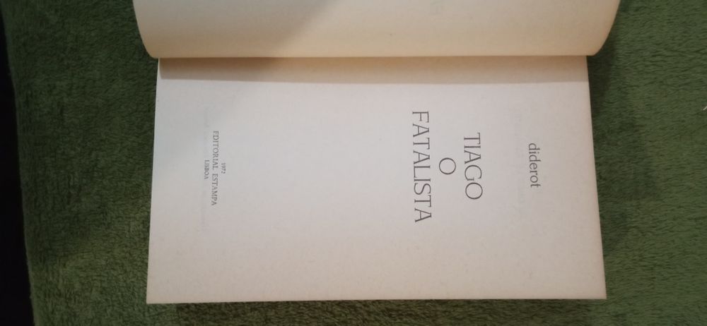 Tiago o fatalista - Diderot