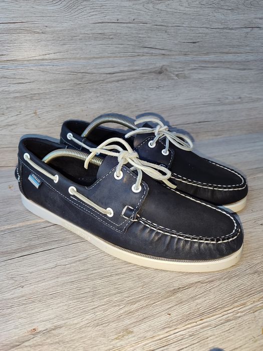 Sebago 44р туфли мужские топсайдеры мокасины кожаные Доминикана