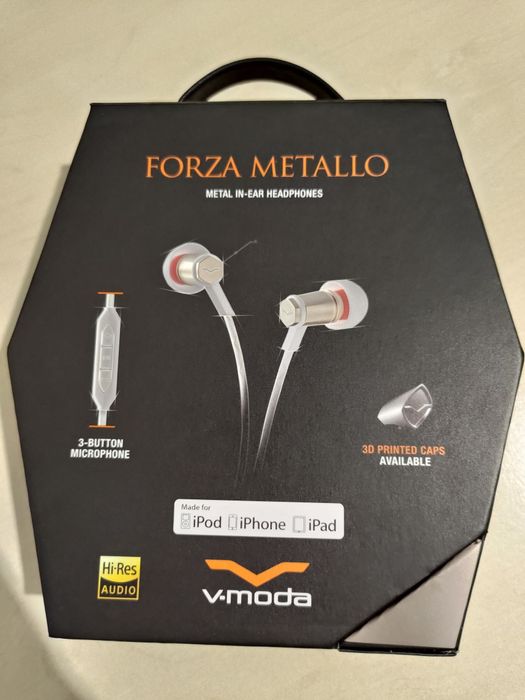 Nowe słuchawki  v-moda Forza Metallo