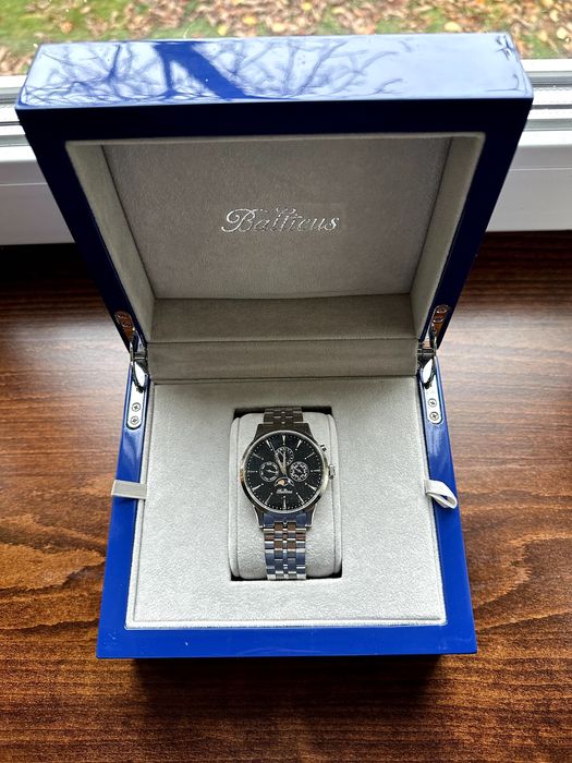 Zegarek Balticus Fazy Księżyca Awenturyn