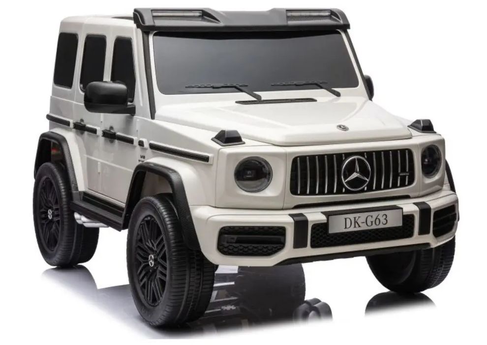 Auto Na Akumulator Mercedes G63 XXL Biały 4x4. Lean Cars. Nowy Produkt