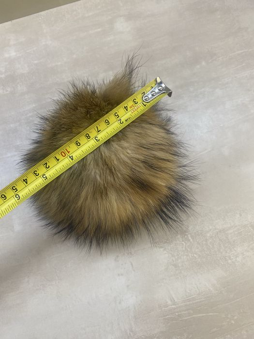 Бубон пампон натуральный