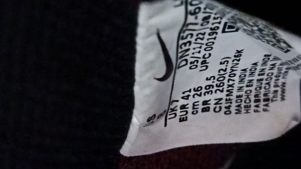 Sapatilhas Nike bota