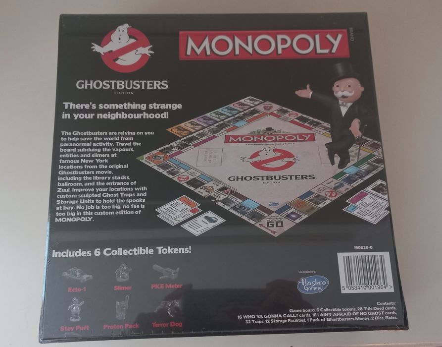 Monopoly Ghostbusters. NOVO