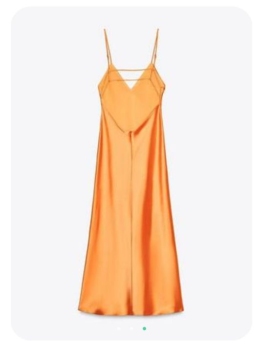 Сатинова Сукня Zara платье