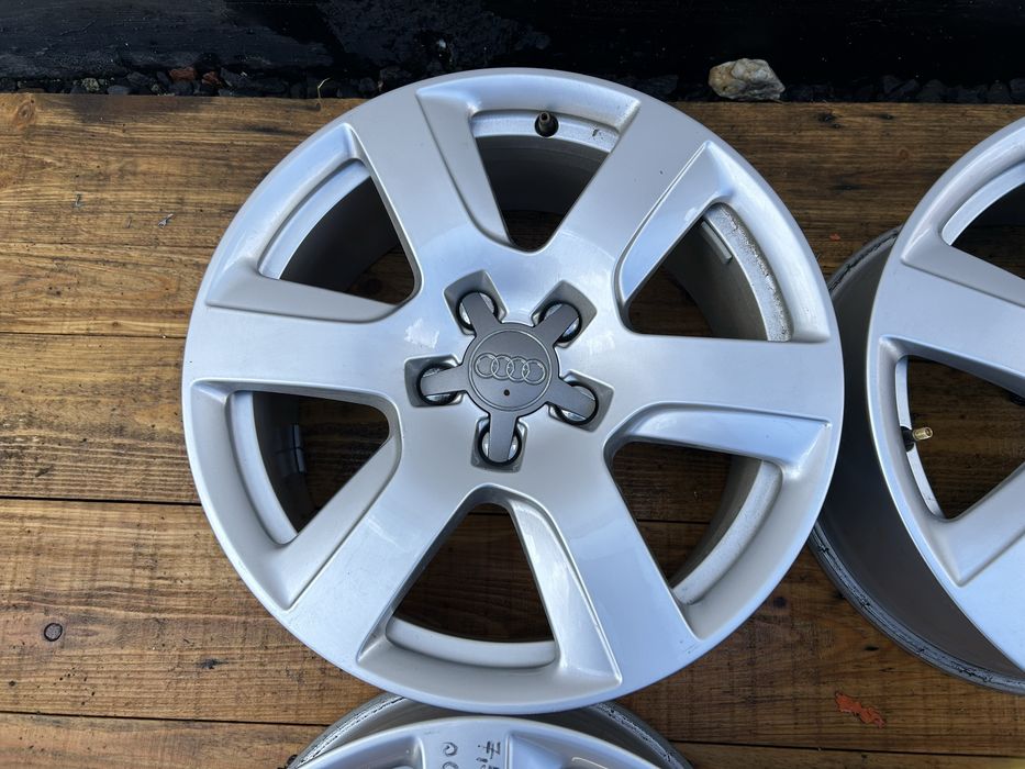 (F30) ALUFELGI 17” 5x112 AUDI 7,5J ET37 ( A4 A5 B8 B9 A6 C6 C7 Q5) oryginał