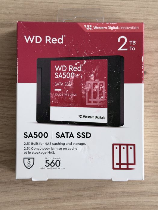 Nowy dysk WD RED SA500 2TB Sata SSD nieodpakowany