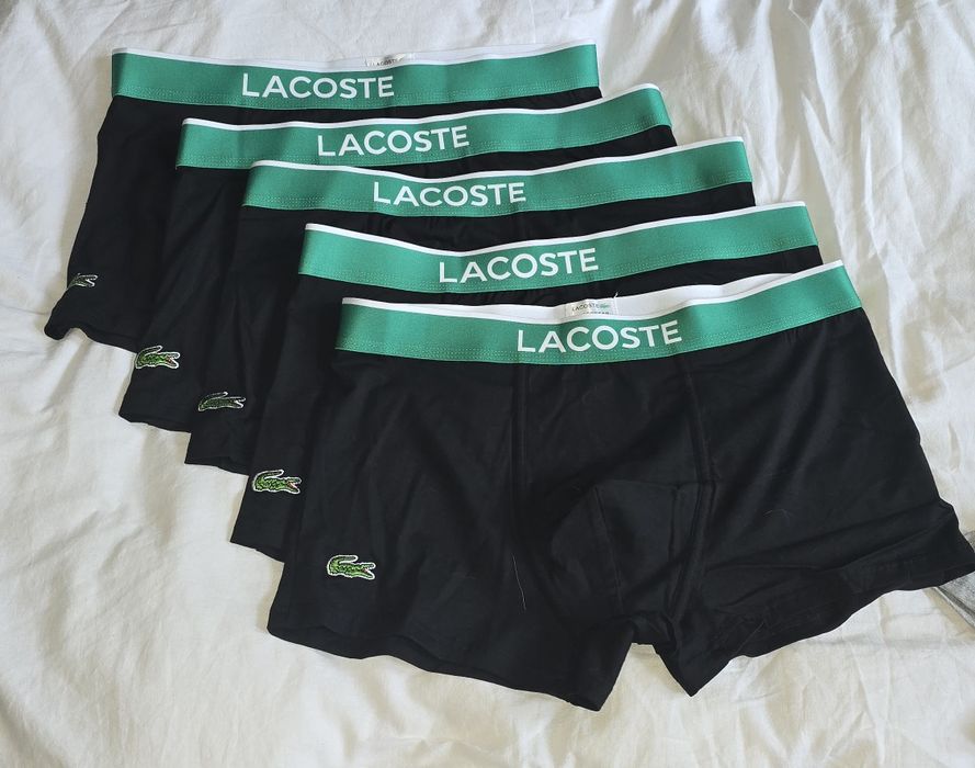 Bokserki Lacoste 10 par kolor czarny XXL/XL Nowe