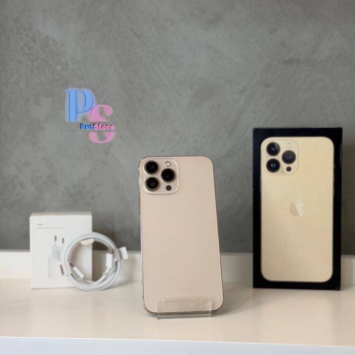 Apple iPhone 13 Pro Max 128GB Gold | Bateria 100% | Gwarancja/Faktura