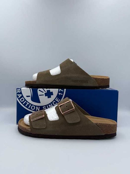 Birkenstock Arizona Soft Footbed Oiled Leather Tobacco Brown R.41
