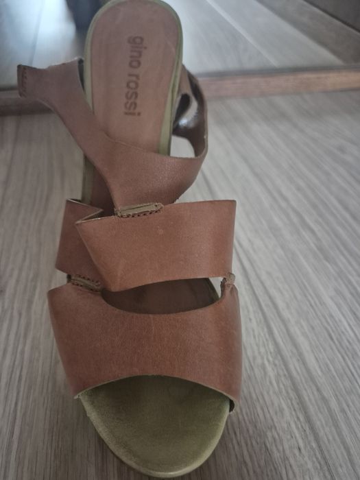 Buty letnie wysoki obcas Gino Rossi