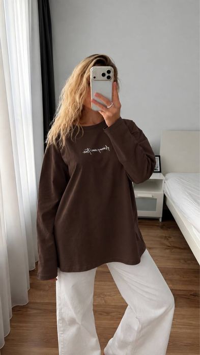Лонгслів OVERSIZED  в кольорах