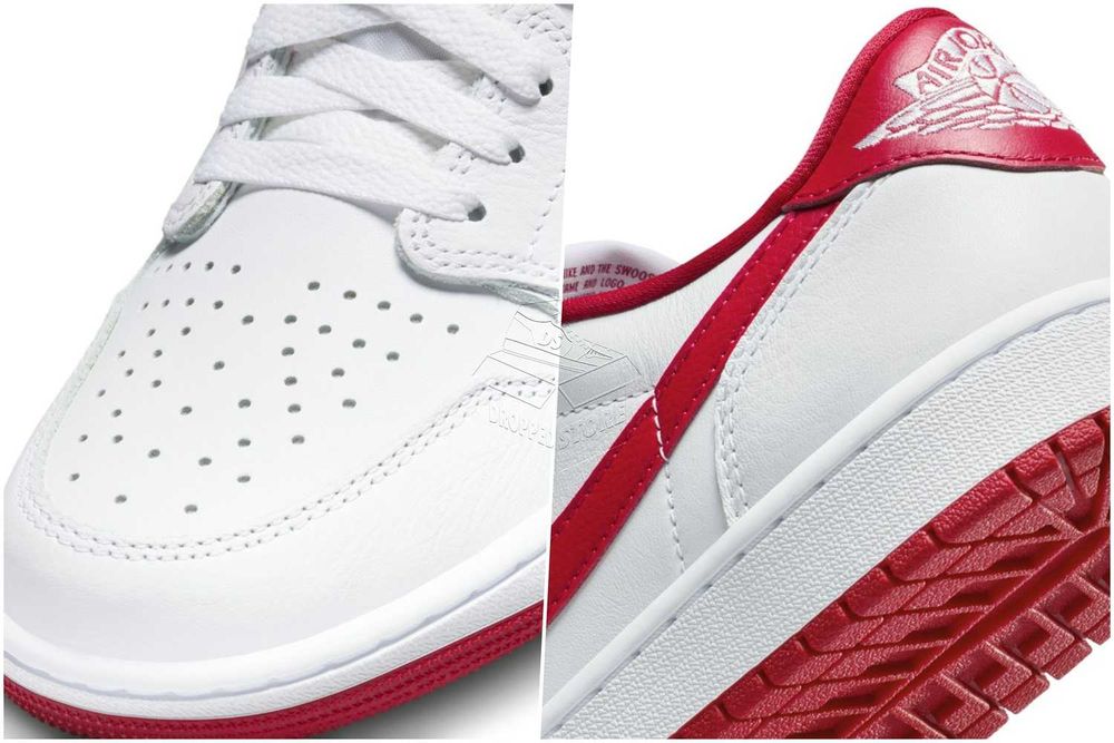 Nike AIR JORDAN 1 Low OG University Red – Buty | CZ0790–161
