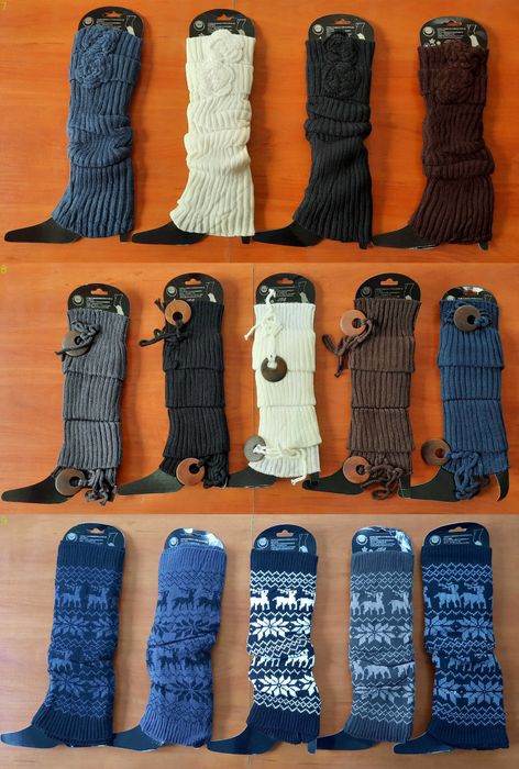 Ocieplacze na łydki buty getry - NOWE