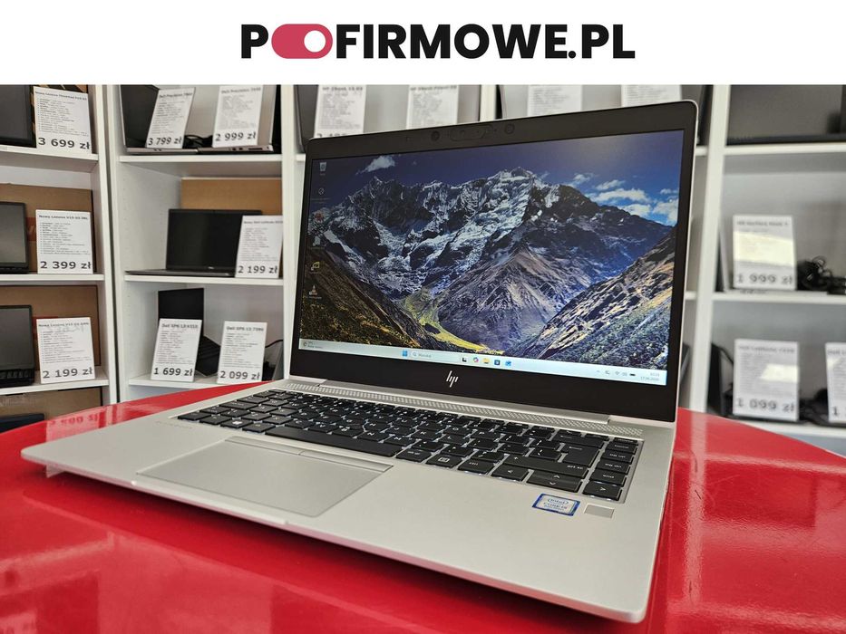 Laptop HP EliteBook 840 G6 14" Intel i5 8GB RAM DYSK 256GB SSD FullHD IPS Modem LTE Windows 11 Pro Faktura 23% Vat Gwarancja 12 Miesięcy PoFirmowe.pl