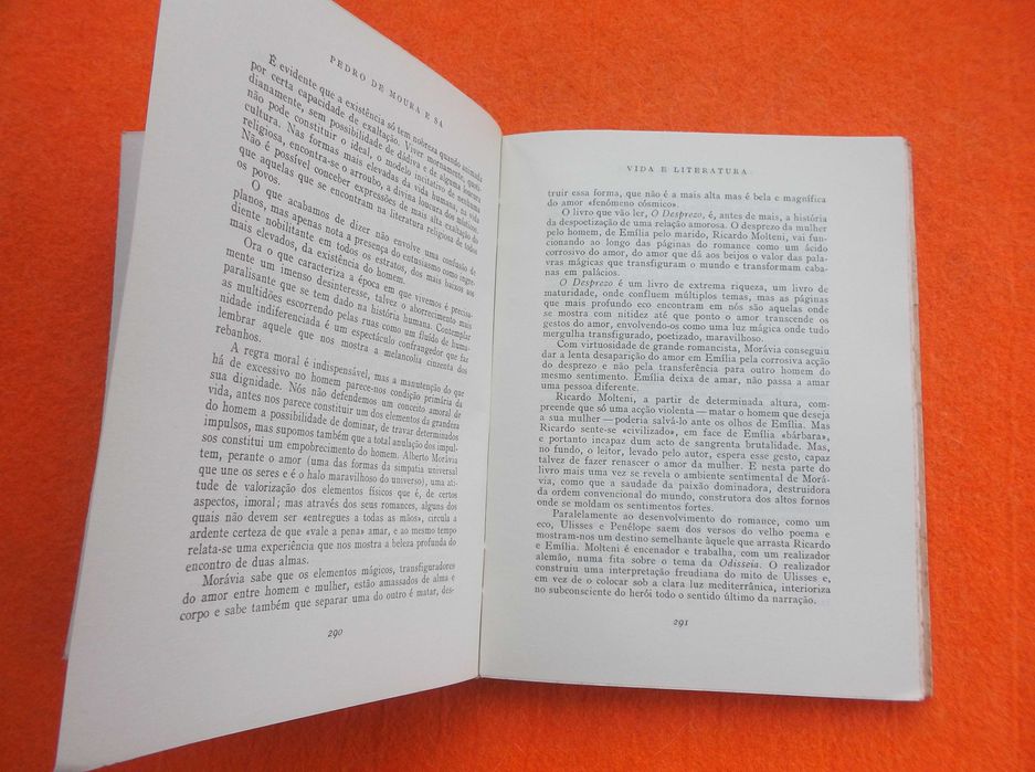Vida e Literatura - Pedro de Moura e Sá