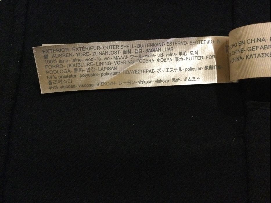 Продам пиджак длинный шерстяной Massimo Dutti