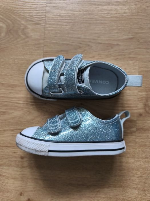 Trampki Converse brokatowe r.22