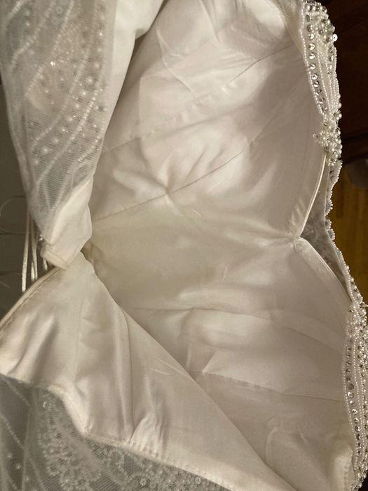 Śliczna suknia ślubna księżniczka jak nowa!!! 38/42