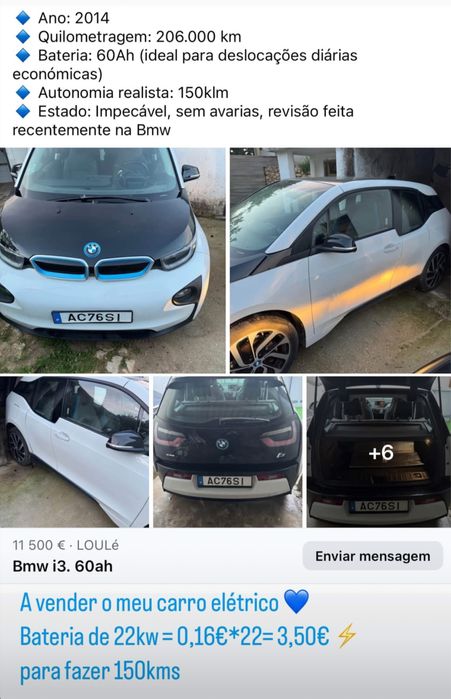 Bmw I3 eletrico