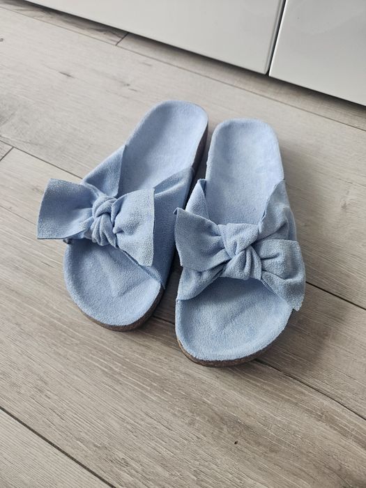 Klapki baby blue rozm. 40 #NOWE